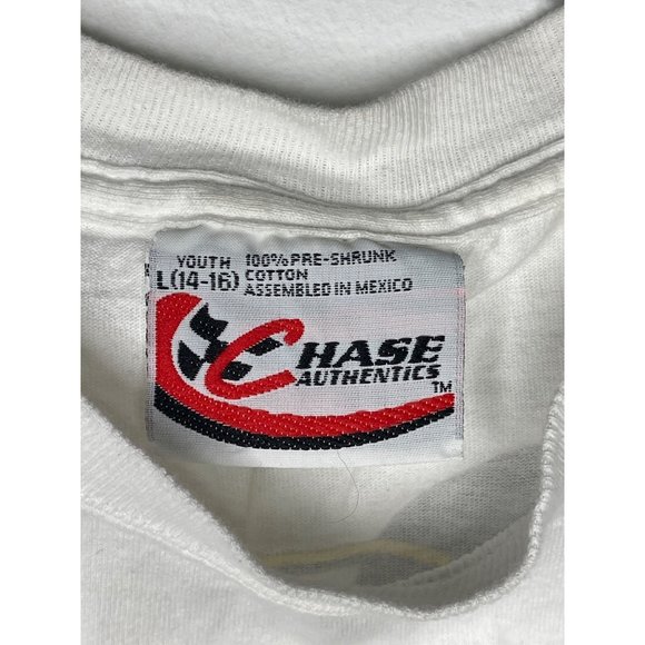 Chase Authentics Jamie McMurray 42 Racing Shirt White Youth Size Large - Picture 2 of 6